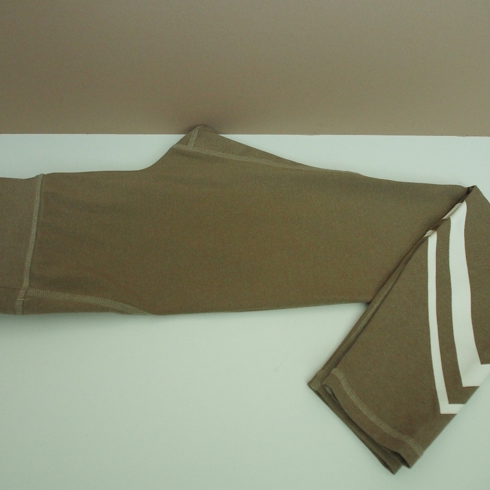 Tory Burch High Rise Compression Melange Side Pocket Chevron Legging Size S/P